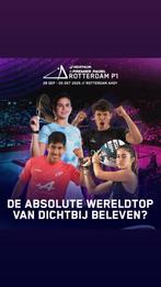 2 kaartjes Premier Padel Rotterdam zondag sessie 1, Twee personen