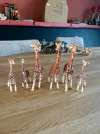 Schleich wildlife Giraffen, Verzamelen, Dierenverzamelingen, Ophalen of Verzenden, Zo goed als nieuw, Paard, Beeldje of Figuurtje