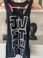 Zwarte tanktop van Nike, maat xs, Verzenden, Zwart, Zo goed als nieuw, Zonder mouw