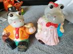 Set met 2 krokodillen spaarpotten, Verzamelen, Spaarpotten, Ophalen of Verzenden, Zo goed als nieuw