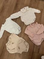 4 rompertjes met kraagjes 62/68, Kinderen en Baby's, Babykleding | Maat 62, Ophalen of Verzenden, Zo goed als nieuw, Meisje, Overige typen