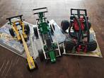 3 vintage LEGO Technic sets auto's - 8226 / 8213 / 8205, Ophalen of Verzenden, Gebruikt, Complete set, Lego