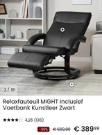 Beliani fauteuil MIGHT, Huis en Inrichting, Fauteuils, Ophalen, Zo goed als nieuw, Modern, 50 tot 75 cm