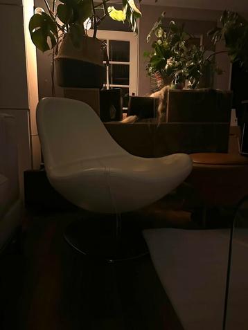 Ikea Tirup draaifauteuil fauteuil leder wit beschikbaar voor biedingen