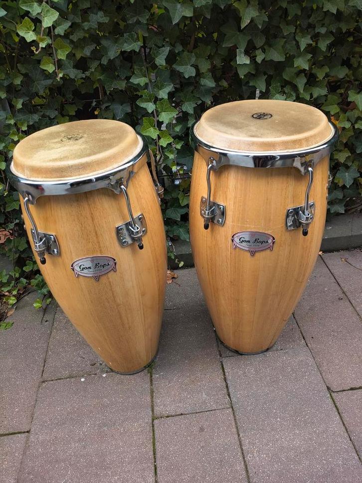 Gon Bops Conga Set - Tumbao Series, Muziek en Instrumenten, Percussie, Gebruikt, Trommel, Ophalen