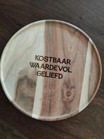 *NIEUW:* Houten bord met tekst Kostbaar, waardevol, geliefd, Ophalen of Verzenden, Nieuw