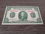 Bijna UNC biljet 2,5 gulden 1943 Wilhelmina, Postzegels en Munten, Bankbiljetten | Nederland, Ophalen of Verzenden, 1 gulden