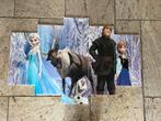 Frozen Canvas Schilderij Set, 125 cm of meer, Ophalen of Verzenden, Zo goed als nieuw, Schilderij