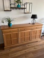 Houten Dressoir met Lades en Deuren, Ophalen, Gebruikt, 150 tot 200 cm, Eikenhout