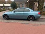 BMW 3-Serie 2.0 I 320 Cabrio AUT 2008 Blauw lage km 122.000, Automaat, Achterwielaandrijving, 1995 cc, Zwart