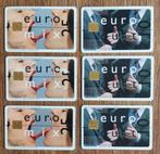 6 telefoonkaarten  euro mix / cult, Ophalen of Verzenden