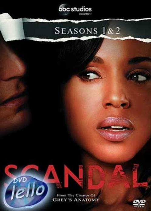 Scandal, Seizoen 1 & 2 Box (2012-13 Kerry Washington) UK NLO, Cd's en Dvd's, Dvd's | Tv en Series, Nieuw in verpakking, Thriller