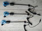 3 blauwe swingers te koop, Watersport en Boten, Hengelsport | Karpervissen, Ophalen of Verzenden