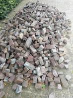 Oude gebakken klinkertjes om cirkels van te maken, Tuin en Terras, Tegels en Klinkers, Ophalen, Overige materialen, Gebruikt, Klinkers