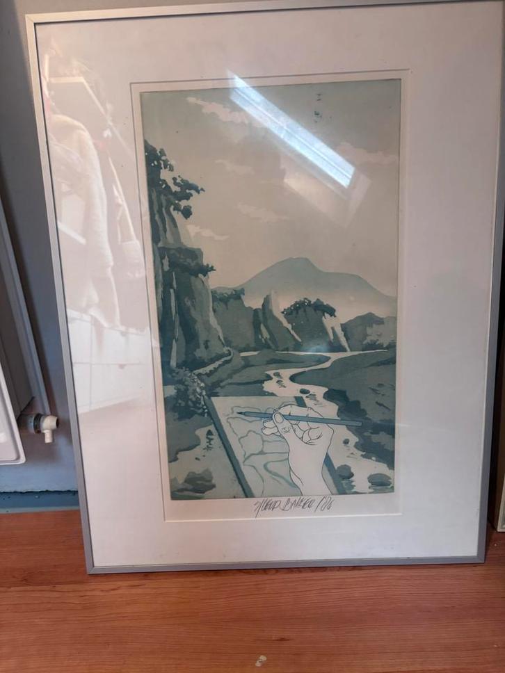 AH 100 Jaar Kunstwerk - Beperkte Oplage, Antiek en Kunst, Kunst | Etsen en Gravures, Ophalen