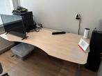 Bureau 190x93 zware kwaliteit, Huis en Inrichting, Bureaus, Ophalen, In hoogte verstelbaar, Zo goed als nieuw