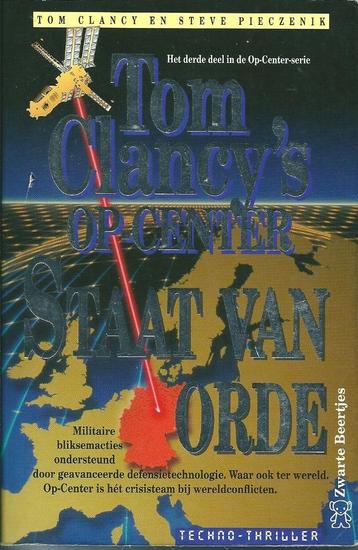 Tom Clancy-Tom Clancy's op-center staat van orde-zw.b.nr2734 beschikbaar voor biedingen