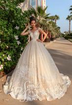 Prachtige nieuwe Semina Sposa bruidsjurk mt 36/38, Ophalen, Trouwjurk, Wit, Nieuw