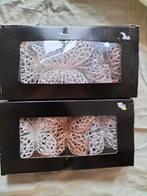 Mooie glitter vlinders voor in de kerst boom of elders, Ophalen of Verzenden