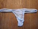 ultradunne sexy herenstring maat M, Verzenden, Wit, Overige typen