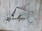 Industriële plafond lamp, Huis en Inrichting, Lampen | Spots, Ophalen of Verzenden, Zo goed als nieuw, Metaal of Aluminium