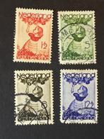 i12-279 Nederland 1935 NVPH 279/82 - Kinderzegels - Gestempe, Postzegels en Munten, Postzegels | Nederland, Ophalen of Verzenden