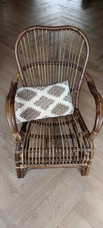 Rotan stoel, Huis en Inrichting, Stoelen, Ophalen, Gebruikt, Bruin, Eén