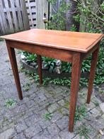 Vintage eikenhouten tafeltje, bureautje, tekentafel, Ophalen