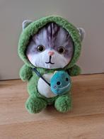 Kawaii dinosaurus kat poes knuffel plush pluche, Kinderen en Baby's, Speelgoed | Knuffels en Pluche, Ophalen of Verzenden, Zo goed als nieuw