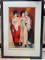 Schilderij/zeefdruk Hans van den Berg, Ophalen of Verzenden