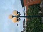 Authentieke lantaarns, Tuin en Terras, Buitenverlichting, Ophalen of Verzenden, Gebruikt, Aluminium, Netvoeding