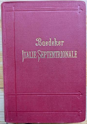 Baedeker, Italie Septentrionale (Nord), 18de druk 1913 beschikbaar voor biedingen