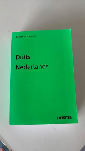 Prisma pocketwoordenboek Duits-Nederlands beschikbaar voor biedingen