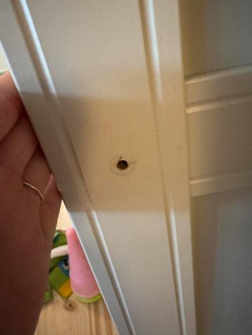 1x Flisberget ikea pax kast deur beige - afbeelding 1