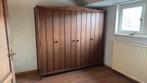 Kledingkast, Huis en Inrichting, Kasten | Kledingkasten, Ophalen, Gebruikt, Eikenhout, 200 cm of meer