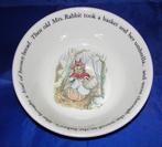 Wedgwood Beatrix Potter Papschaal Peter Rabbit, Huis en Inrichting, Ophalen of Verzenden, Zo goed als nieuw, Kom(men), Overige stijlen