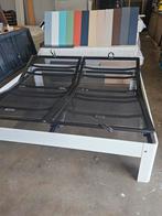 Zgan Auping auronde 200x200  1000/2000   nieuwste spiralen, Eenpersoons, Ophalen of Verzenden, Zo goed als nieuw, Overige maten