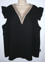SHein Curve blouse maat 4XL (50), Ophalen of Verzenden, Zo goed als nieuw, Zwart, Blouse of Tuniek