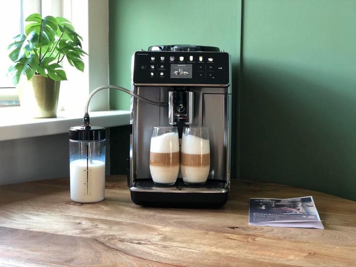 Nagekeken & Grondig Gereinigd - Saeco GranAroma (Philips), Witgoed en Apparatuur, Koffiezetapparaten, Zo goed als nieuw, Koffiemachine