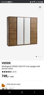 Kledingkast vedde netjes gedemonteerd, Met hangruimte, Ophalen of Verzenden, 200 cm of meer, Modern