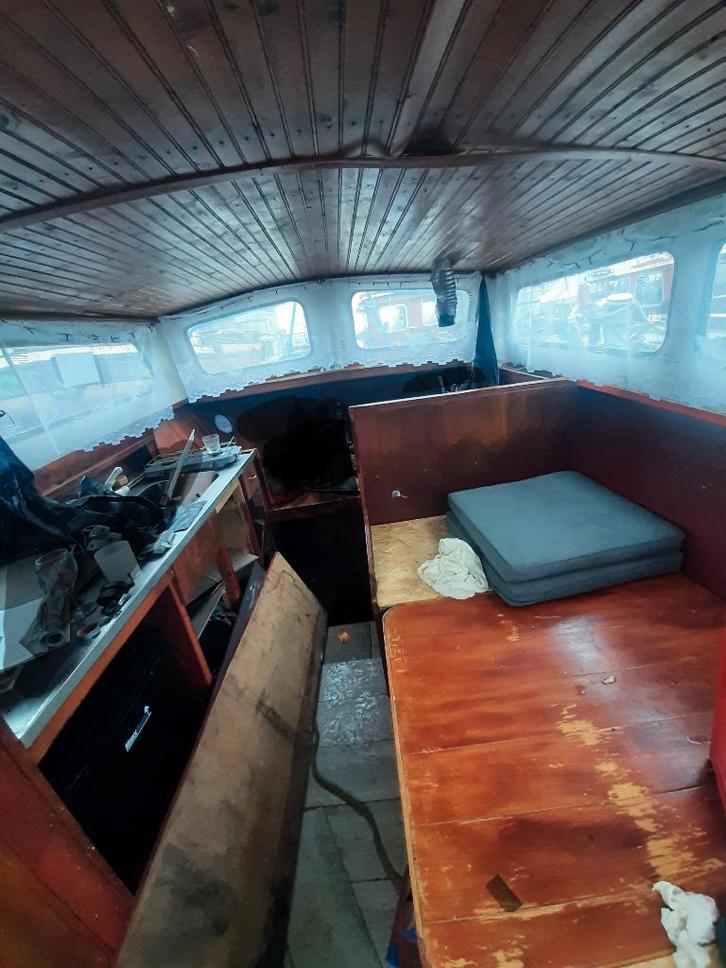 Kruiser, Watersport en Boten, Motorboten en Motorjachten, Gebruikt, Staal, 6 tot 9 meter, Benzine, Binnenboordmotor, 10 tot 30 pk