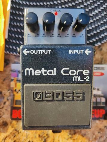Boss ml-2 Metal Core  **as new !** beschikbaar voor biedingen