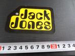 sticker geel/zwart logo jeans JACK JONES, Verzamelen, Ophalen, Zo goed als nieuw, Bedrijf of Vereniging