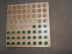 Houten bordspel Reversi - met ontbrekende pionnen, Hobby en Vrije tijd, Gezelschapsspellen | Bordspellen, Een of twee spelers