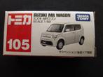 Tomica Tomy 105 Suzuki MR Wagon white 1/62 - oudere uitgave, Ophalen of Verzenden, Nieuw, Auto