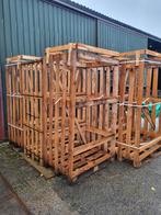 Gratis Haardhout openhaardhout houten kratten, Tuin en Terras, Minder dan 3 m³, Ophalen, Overige houtsoorten, Blokken