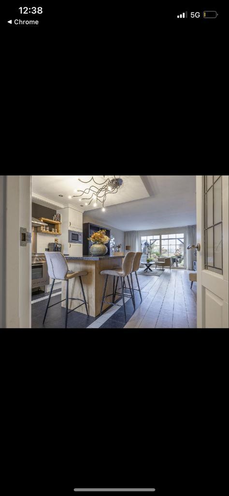 Keukeneiland met opbergruimte en composiet blad, Huis en Inrichting, Keuken | Keukenelementen, Gebruikt, 100 tot 150 cm, 50 tot 75 cm