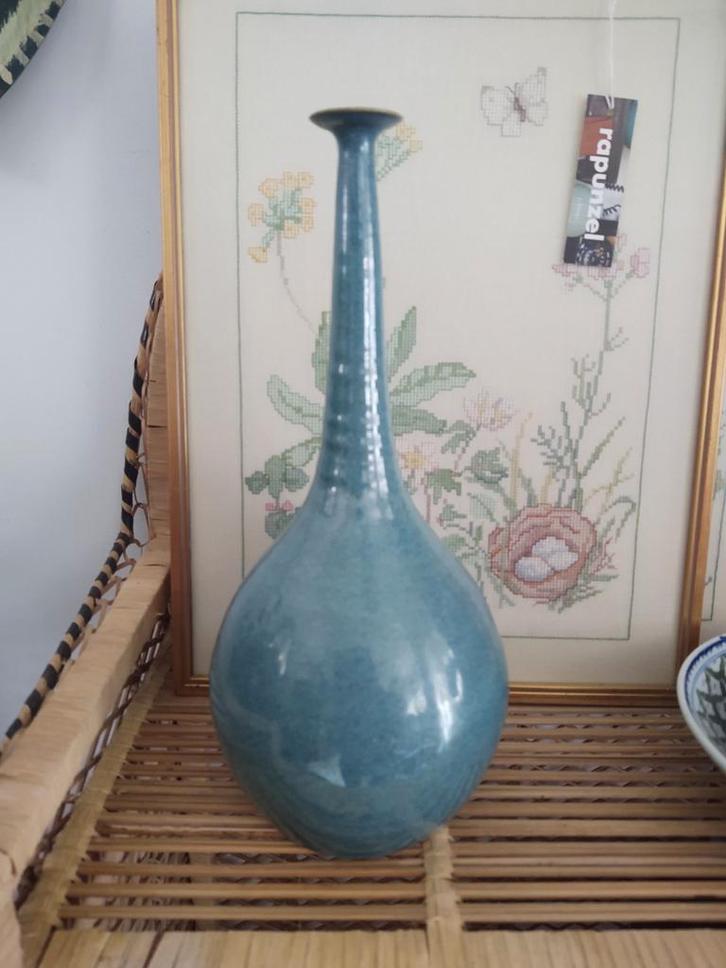 Gubbels vaas | Helden, Huis en Inrichting, Woonaccessoires | Vazen, Gebruikt, Overige kleuren, Minder dan 50 cm, Aardewerk of Porselein