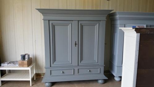 Broodkasten kamerkasten, buffetkasten brocante wandkasten, Huis en Inrichting, Kasten | Buffetkasten, Zo goed als nieuw, 200 cm of meer