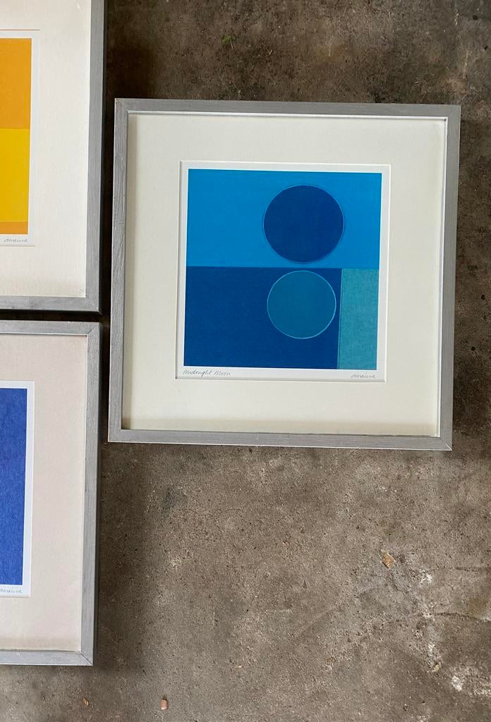 Ikea jaren 90 litho’s (3) kunstenares Amaina, Minder dan 50 cm, Gebruikt, Ikea, Ophalen of Verzenden